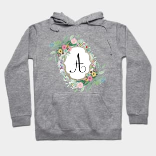 Monogram Letter A Hoodie